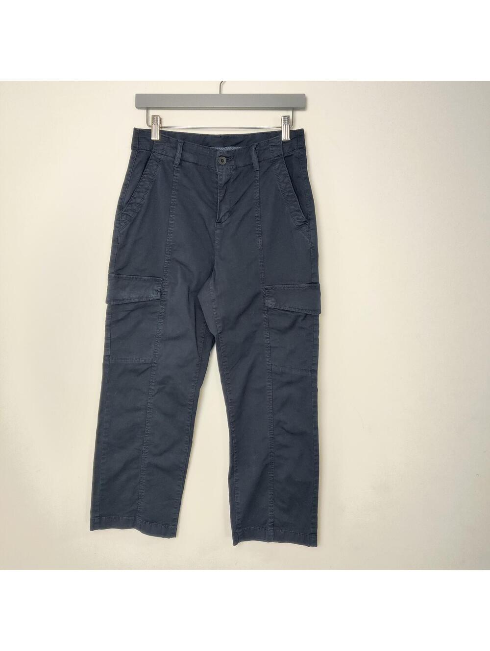 Denim & Hayes Navy Cargo Pants Women’s Size 4 Cotton Stretch Utility Gorpcore